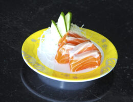 4. SAKE SALMON SASHIMI