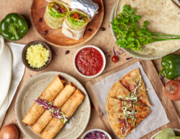 Burrito, Quesadilla, Flautas