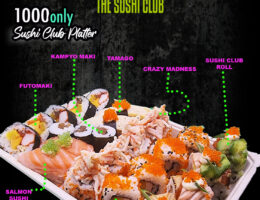 sushi club platter ad post